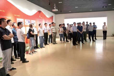 中国烟草总公司合肥设计院党组来122cc太阳集成游戏交流党建事情